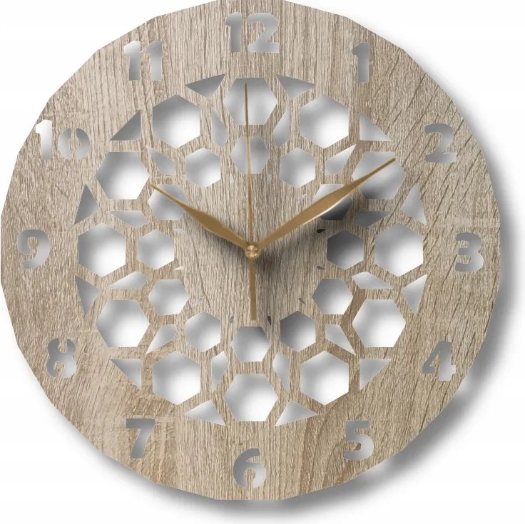 Falióra Fa Dekoratív Molekulák 35 cm