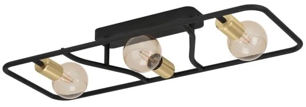 Eglo 900367 - Mennyezeti lámpa MESSINARO 3xE27/40W/230V