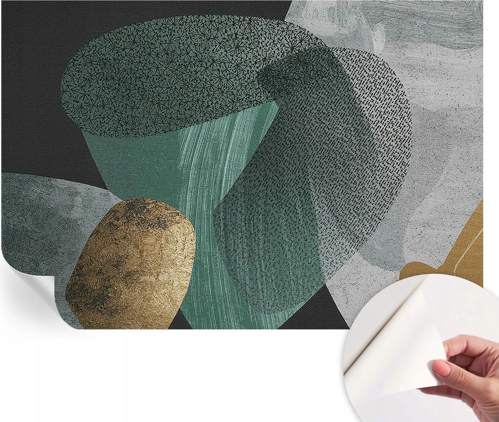 Dekoratív öntapadós tapéta Divatos minták Absztrakt geometria 152x104