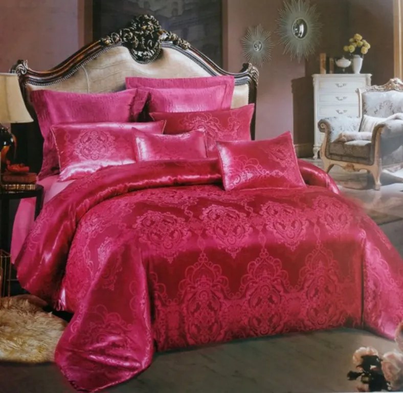 Zizi Pink Szatén Selyem ágynemű huzat 7 részes 140 x 200 cm