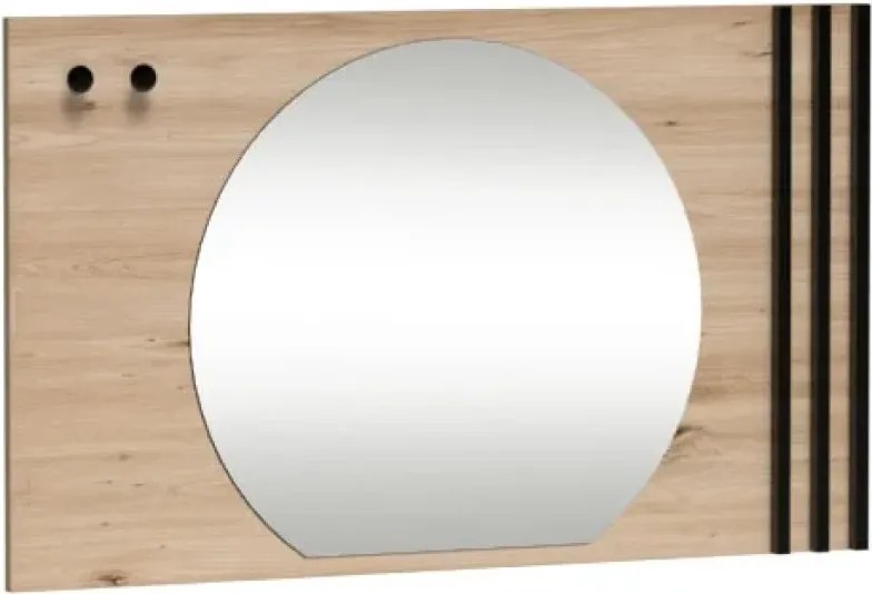 KOLI C-21 tükör, tölgyfa artisan