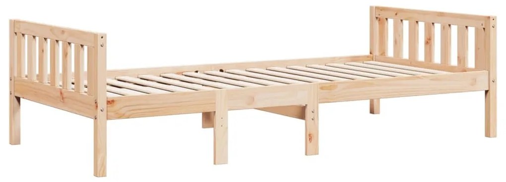tömör fenyőfa gyerekágy matrac nélkül 90 x 190 cm