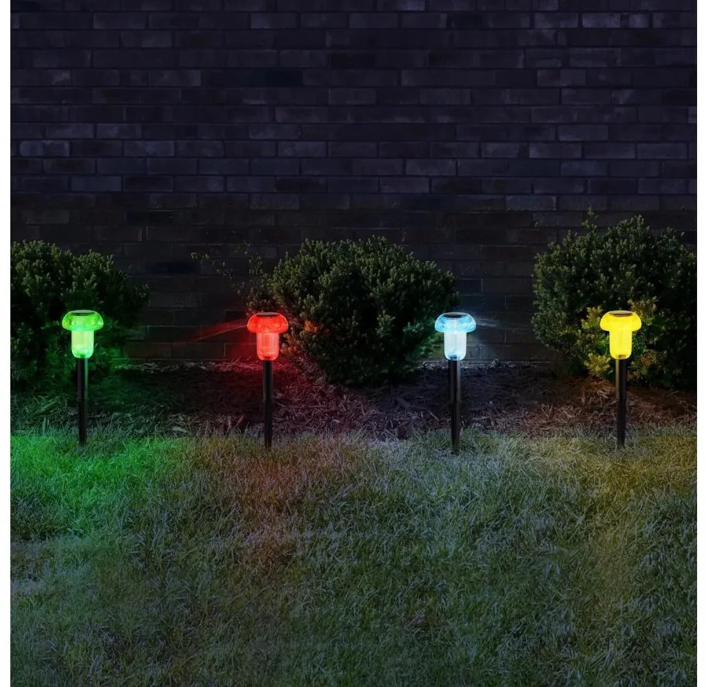 Globo 33987-4 - 4x LED RGB napelemes lámpa LED/0,05W/3V IP44 készlet