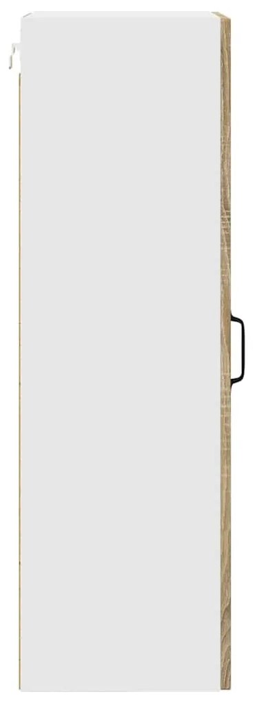 Fali konyhaszekrény Sonoma tölgy 40 x 31 x 100 cm Faanyag