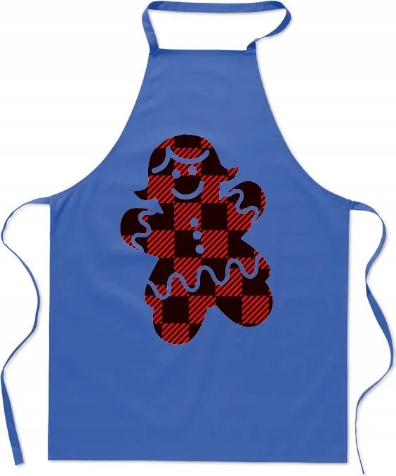 Karácsonyi konyhai kötény Mrs. Mézeskalács Neki