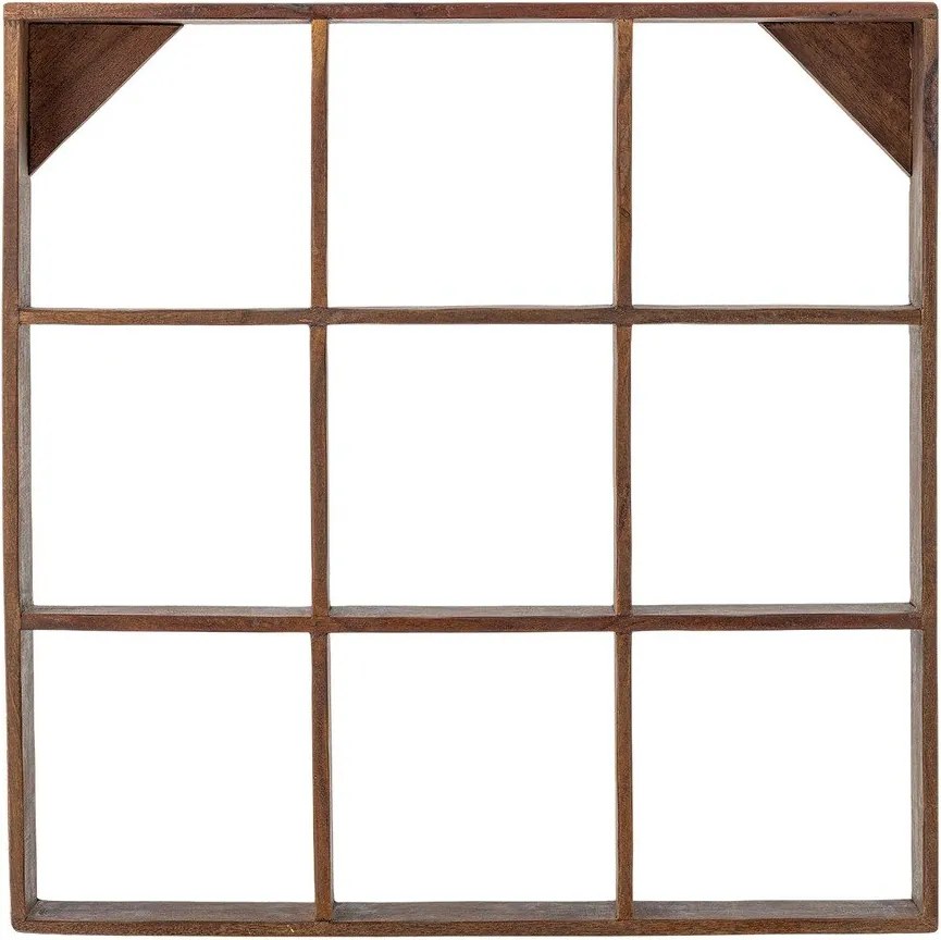 Natúr színű többszintes újrahasznosított fa fali polc 53 cm Tilo – Bloomingville