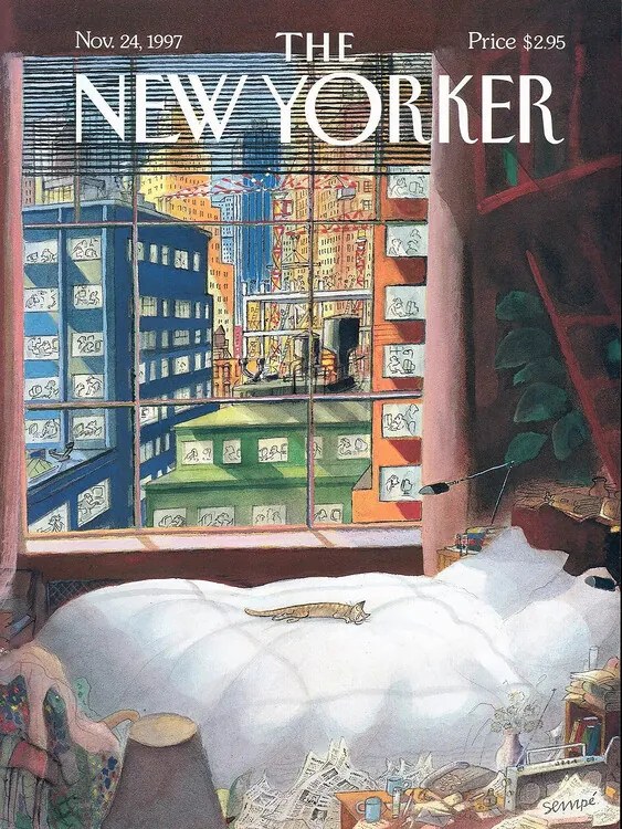 Illusztráció The NY Magazine Cover 32