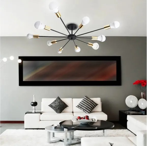 MORETTI APP503-10C PRADISE Loft Mennyezeti Lámpa E27 IP20