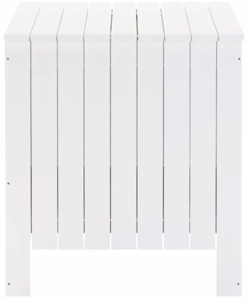 RANA fehér tömör fenyőfa tárolóláda fedéllel 80 x 49 x 54 cm