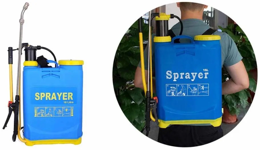 Háti permetező, 16 L