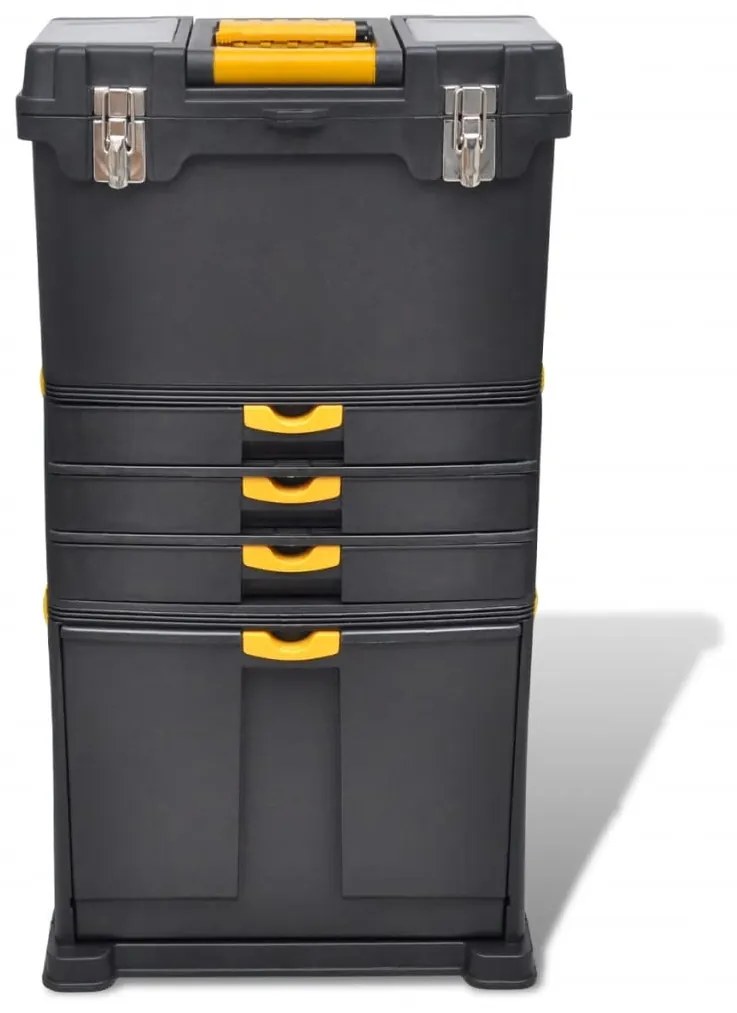 vidaXL Eszközdoboz Szerszámkocsi Hordozható