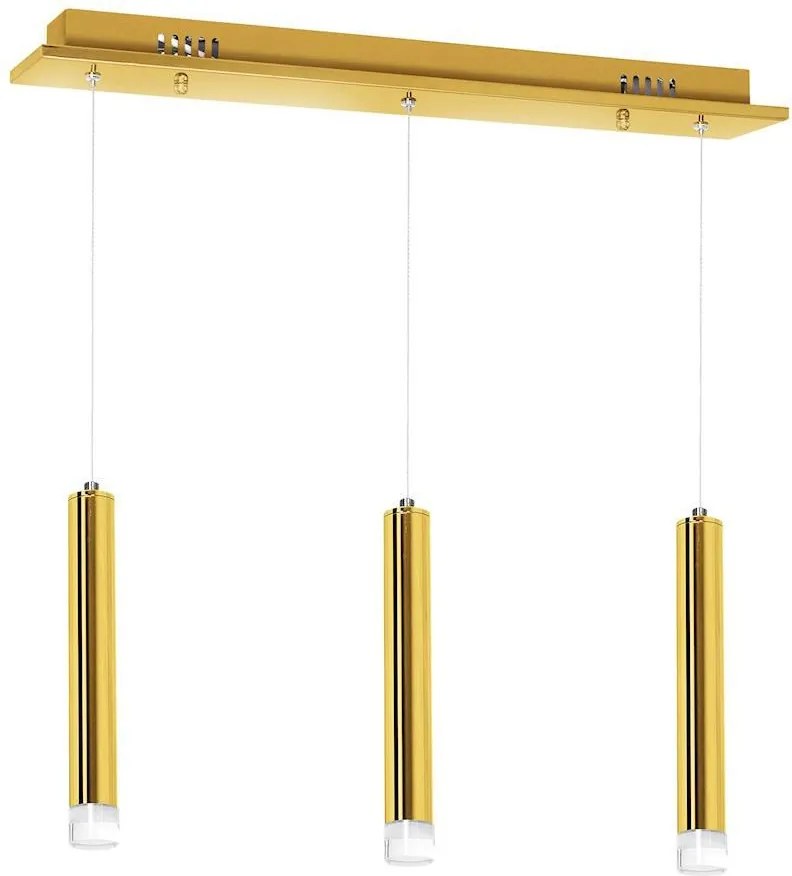 MILAGRO ML5714 GOLDIE Többágú Függesztett Lámpa Arany LED IP20