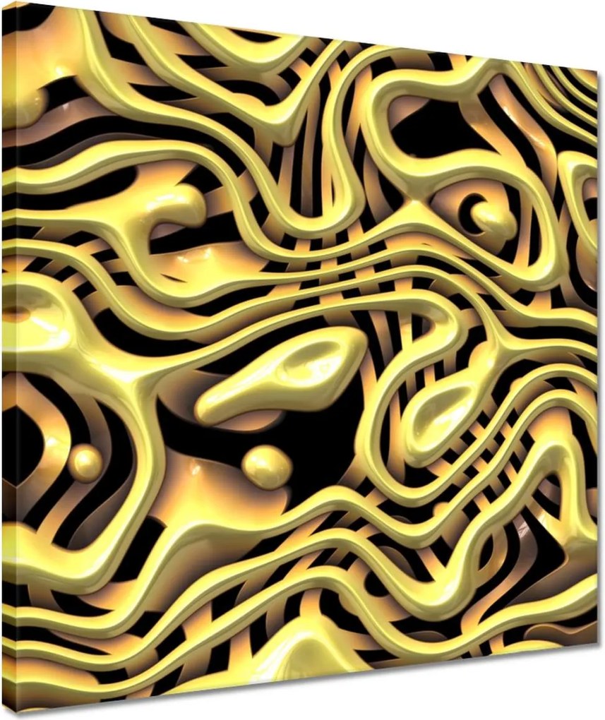 Vászonkép 40x40 Arany