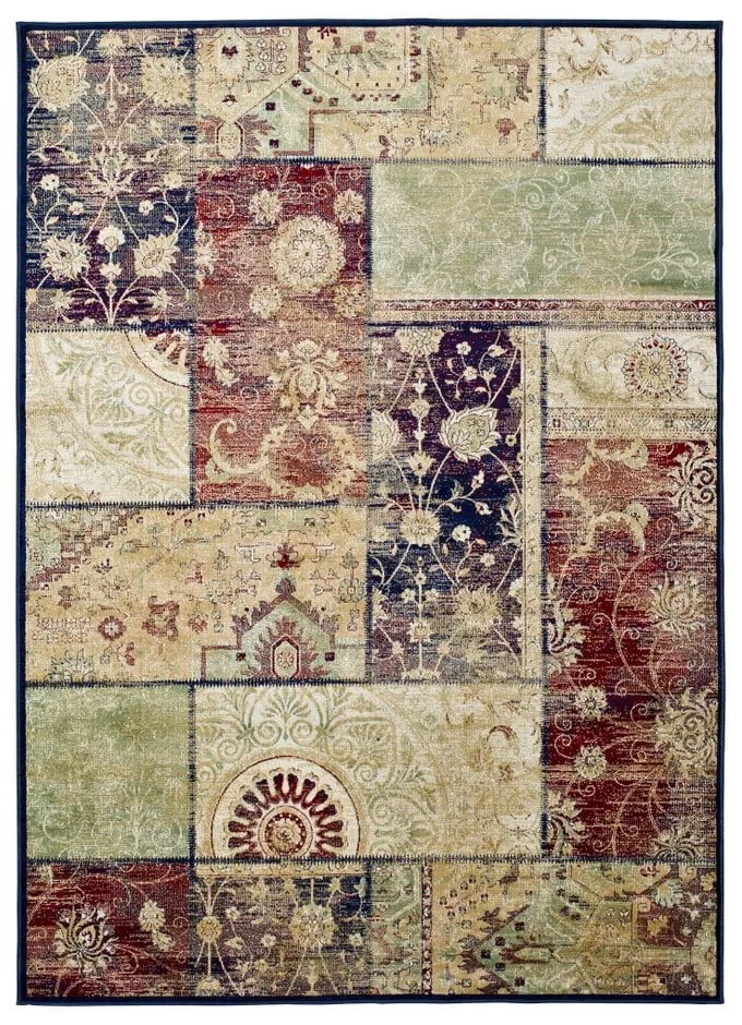 Belga Squares viszkóz szőnyeg, 100 x 140 cm - Universal