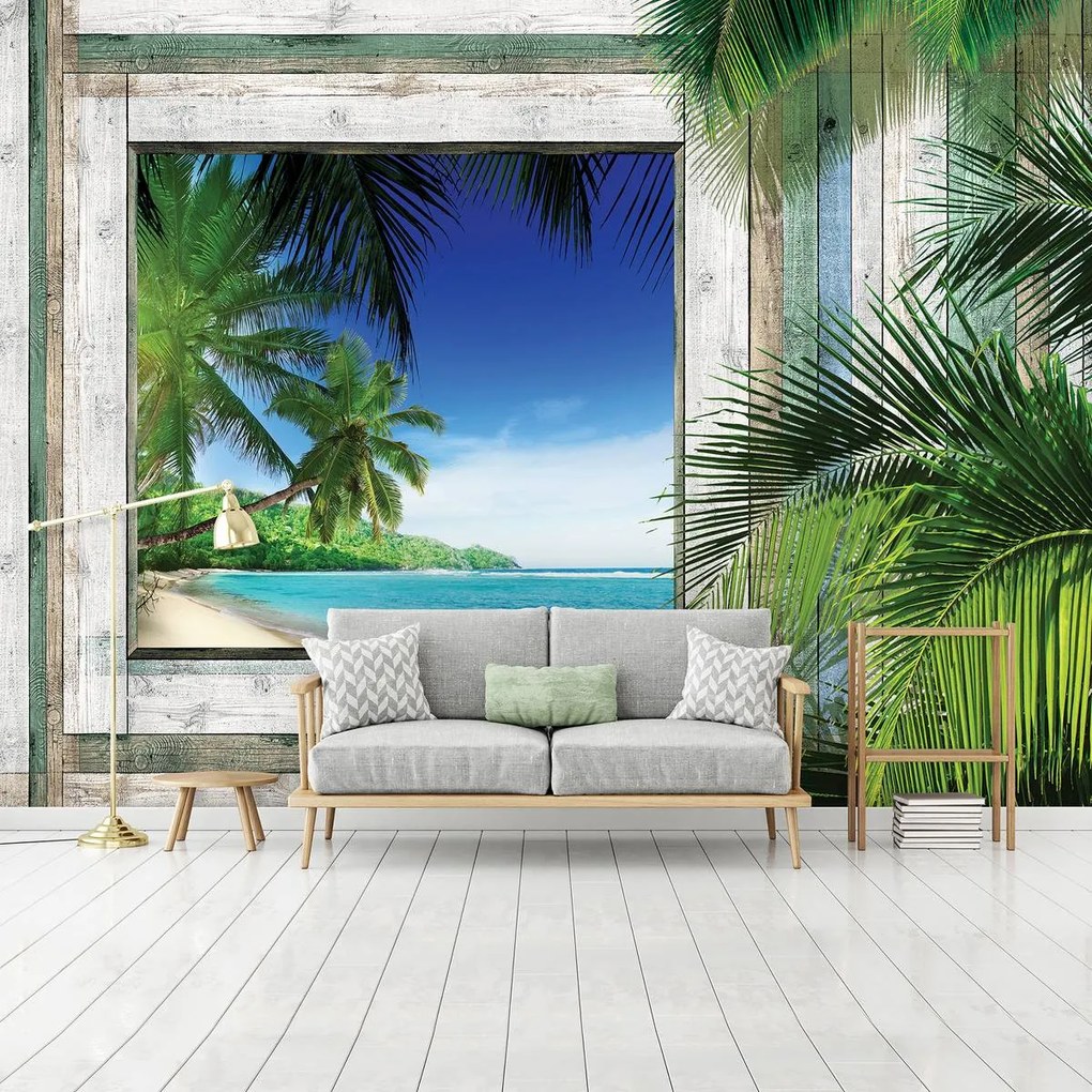Fotótapéta - Strand, tenger, homok (152,5x104 cm)