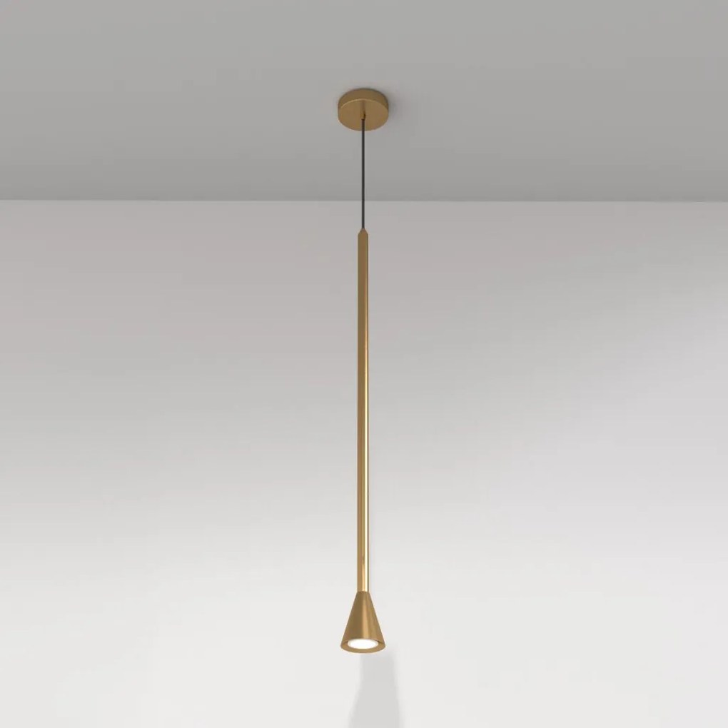 MAYTONI P064PL-01G ARROW Egyágú Függesztett Lámpa Fém GU10 IP20