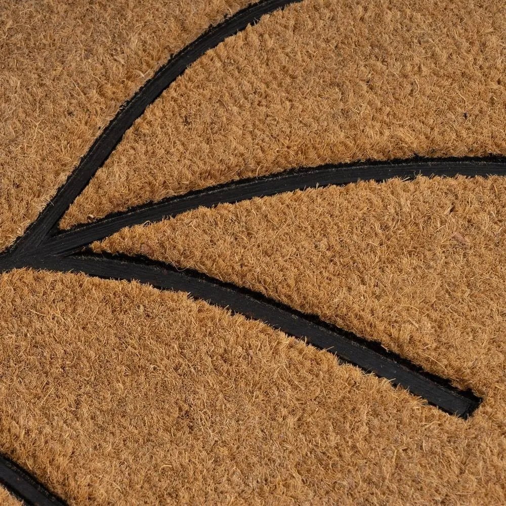 Kókuszrost lábtörlő 45x75 cm Leaf – Casa Selección