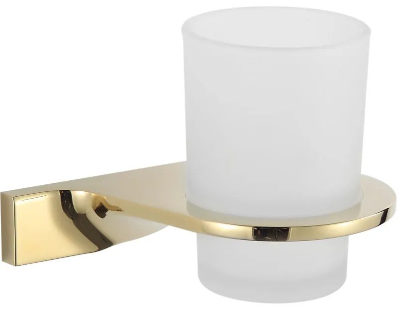 Mexen Rino fogkefetartó, arany - 7027038-50