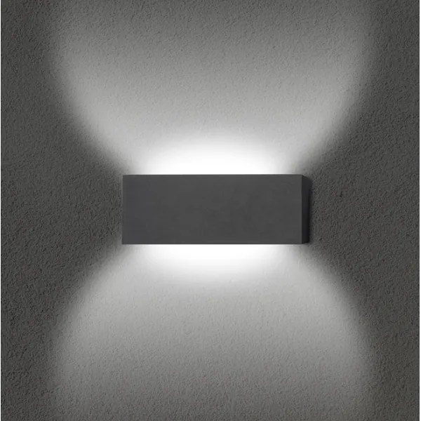 Ecolite Z1233-12W - LED Kültéri fali lámpa OSKAR LED/12W/230V 4000K IP54