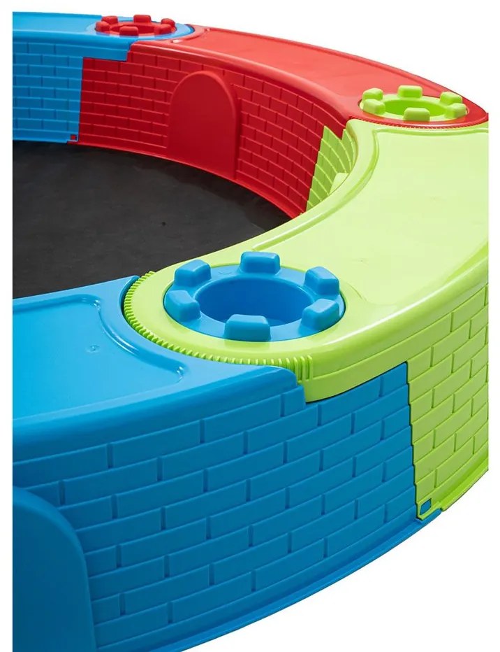 Nagy műanyag összecsukható homokozó NEW BABY VÁR 170 cm