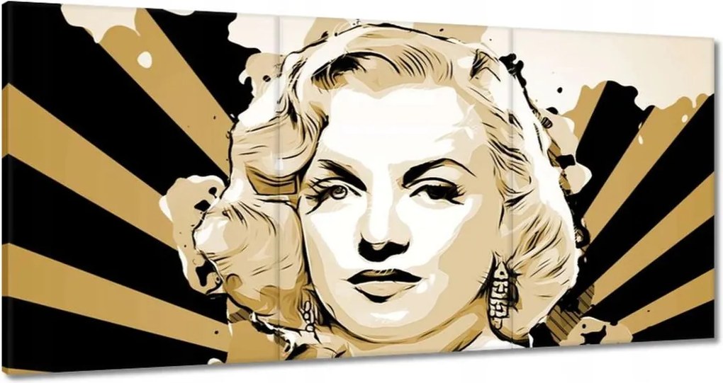 Festmények 180x90 Marilyn Monroe Színésznő