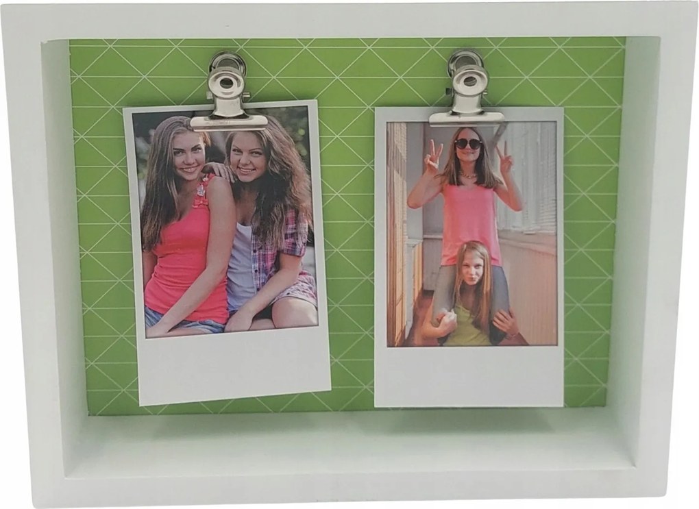 Két képkeret instax fehér