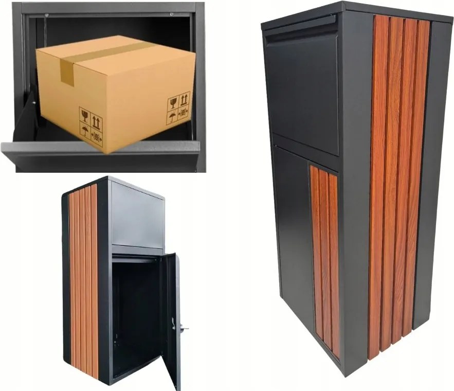 Háztartási csomagautomata Prestige Kulccsal zárható csomagtartó doboz Modern