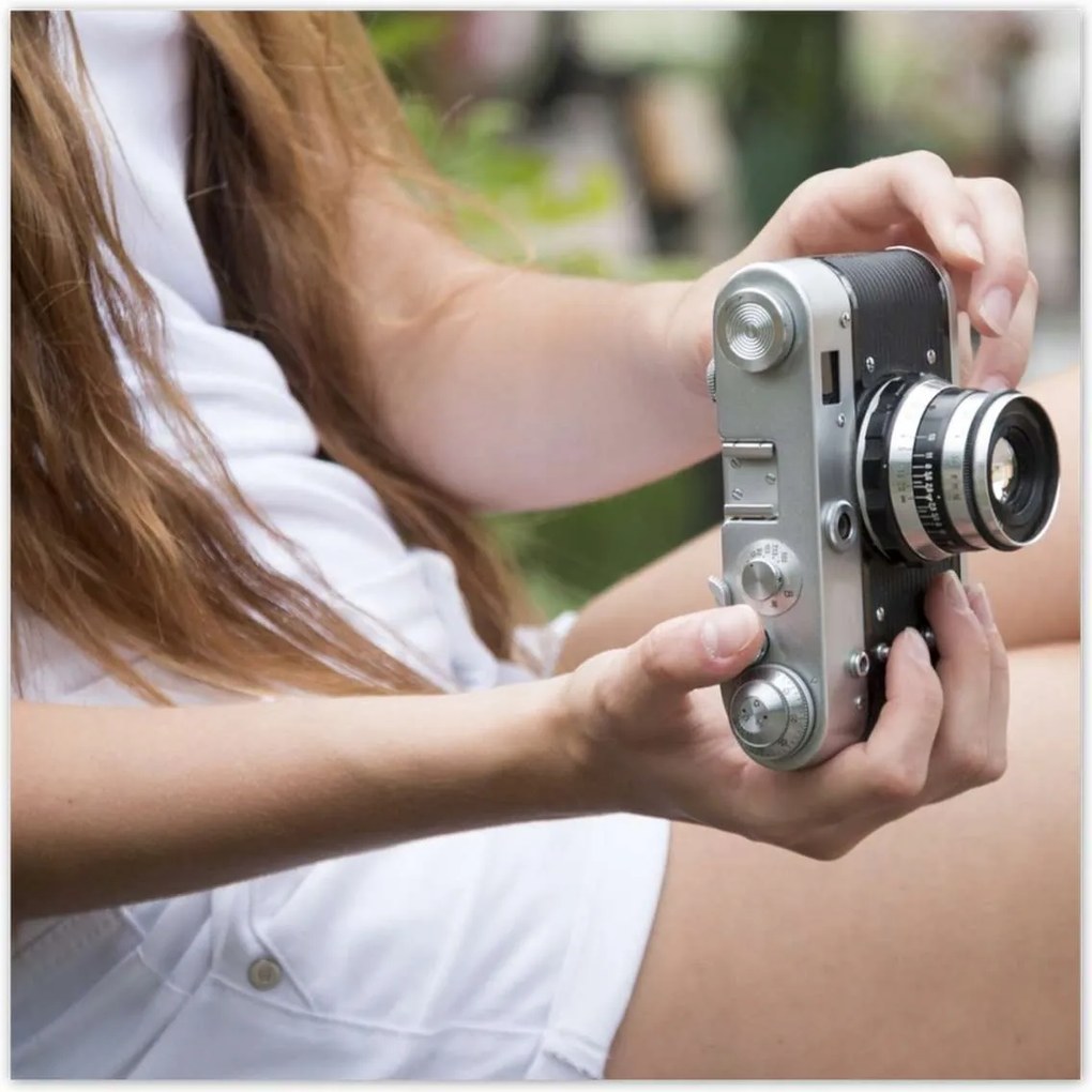 Poszterek 70x70 Vintage fényképezőgép