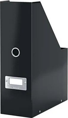 Iratpapucs, PP/karton, 95 mm, LEITZ Click&Store, fekete (E60470095)