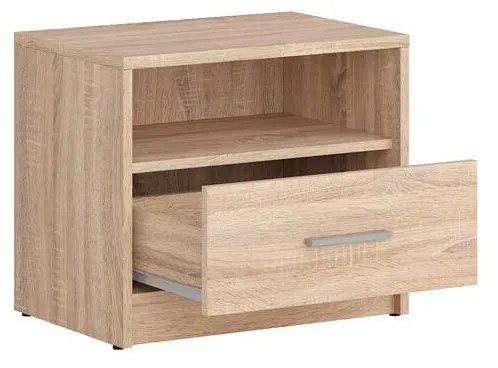 Éjjeliszekrény Nepo Plus 3 (szonoma tölgy) . 1098277