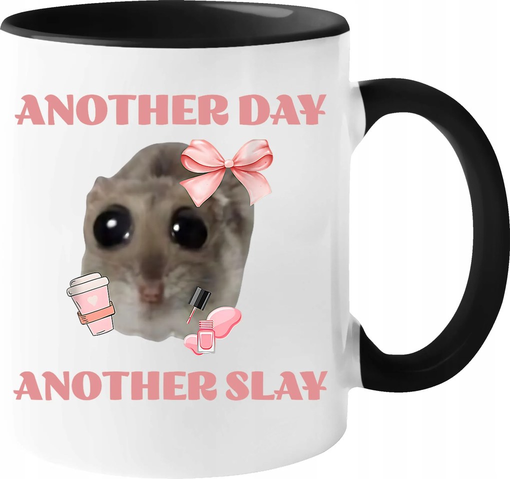Hörcsög Bögre Hörcsög Another Day Another Slay Születésnapi Ajándék+csomagolás
