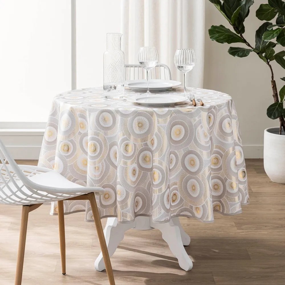 Asztalterítő ø 180 cm Eclipse – douceur d'intérieur