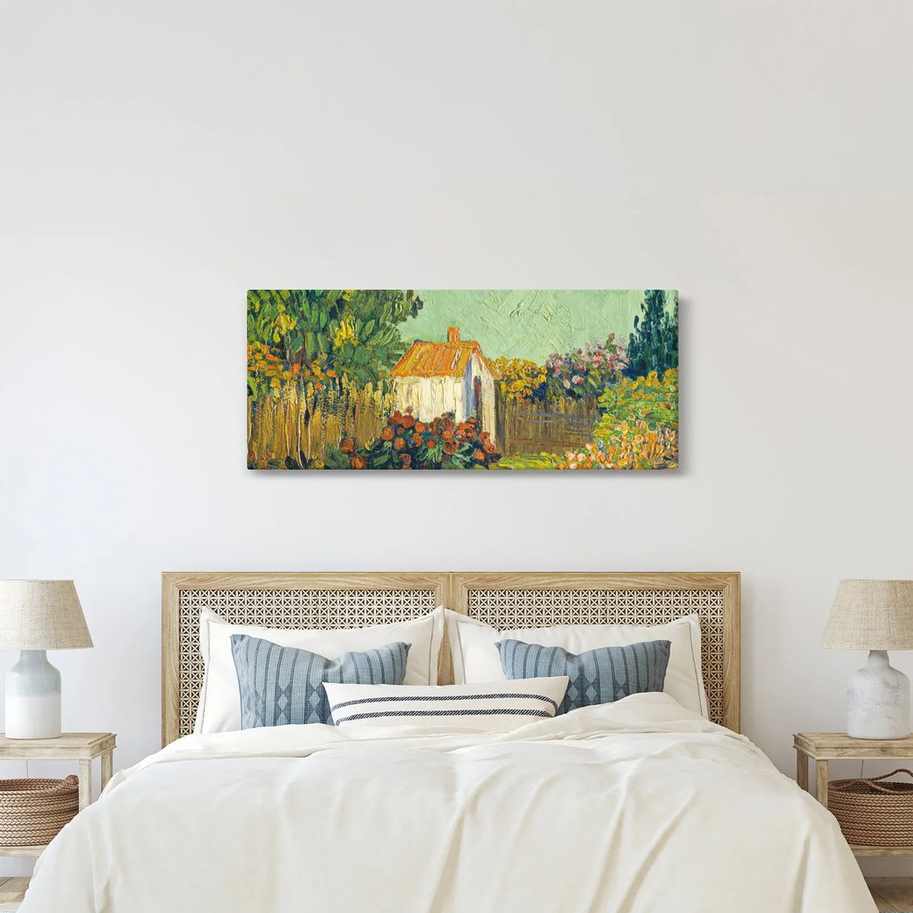 Kép - Imitator of Vincent van Gogh, Landscape, reprodukciók (120x50 cm)
