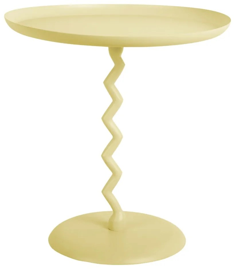 Fém kerek tárolóasztal ø 40 cm Zig Zag – Leitmotiv