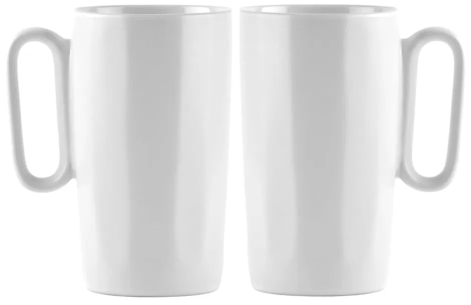 Fehér agyagkerámia bögre szett 2 db-os 330 ml Fuori – Vialli Design