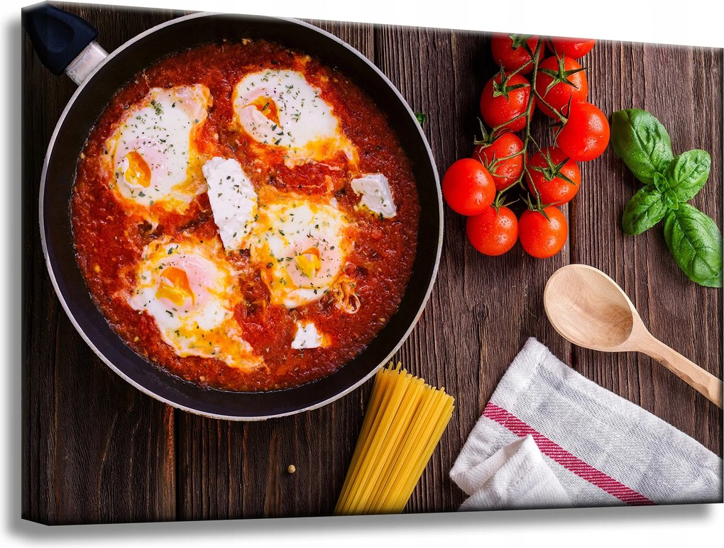 Vászonkép Konyha Főzés Spagetti 60x40