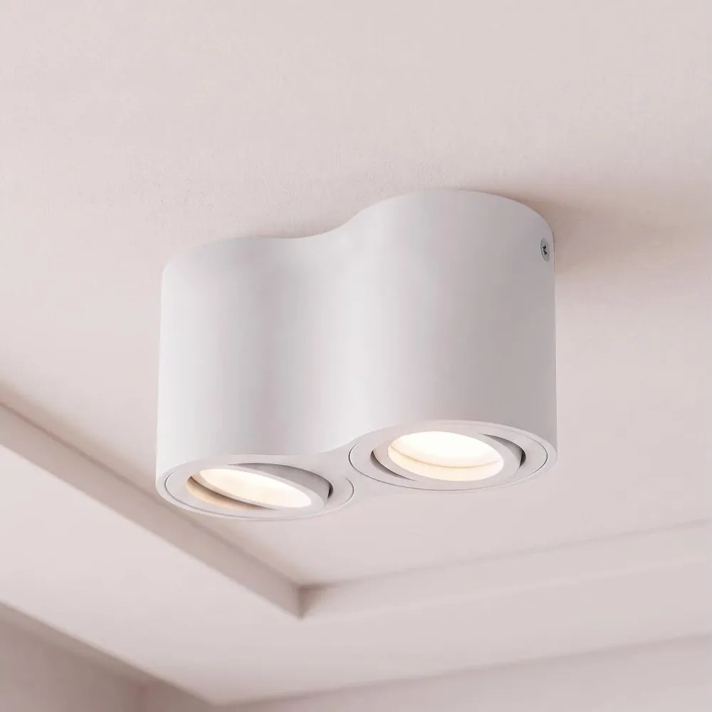 BRILAGI - Kétfejes spotlámpa MIA DOUBLE 2xGU10/30W/230V fehér