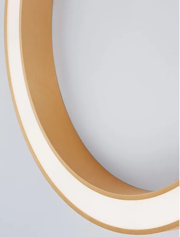 NOVA LUCE 9345637 MORBIDO Kerek Mennyezeti Lámpa LED IP20
