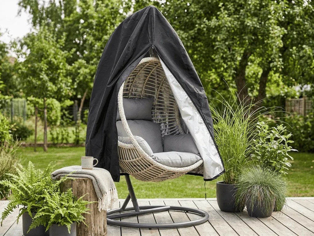 Védőhuzat függőszékre KOKON 250x165 cm, fekete