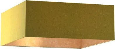 RENDL TEMPO 50/19 lámpabúra Chintz oliva/ezüst fólia max. 23W
