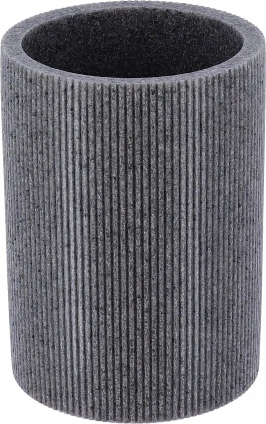 Fürdőszobai fogkefetartó bögre fogkrém Szürke Mosdó tartó