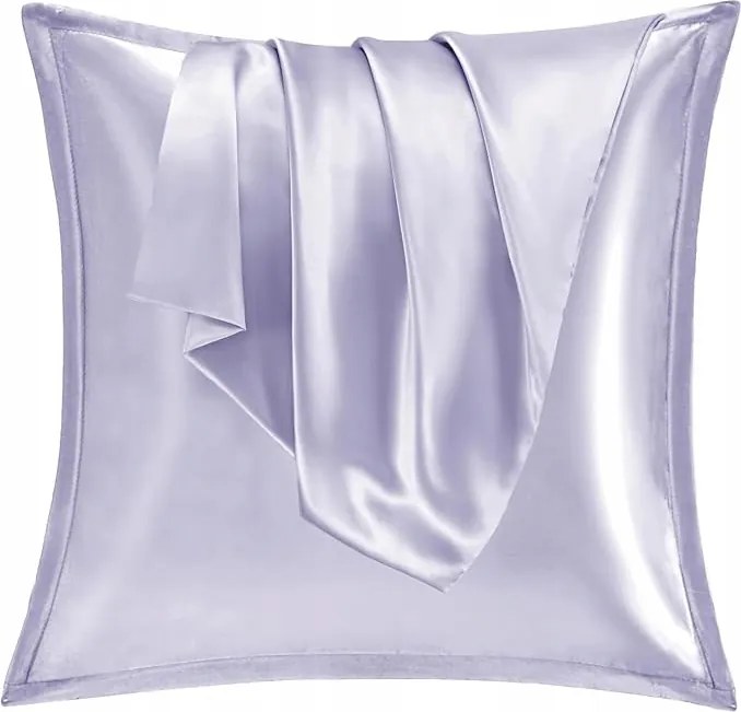 Luxus Szatén Párnahuzat 2 db 80x80 cm világos lila