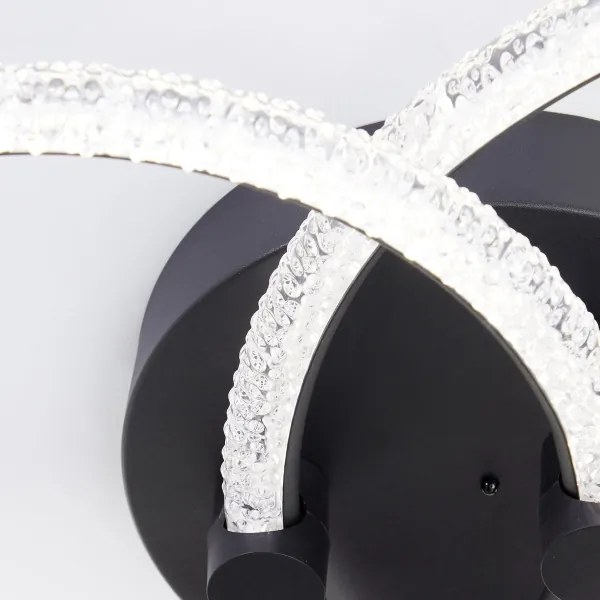 Brilliant - LED Dimmelhető mennyezeti lámpa AYDIN LED/34W/230V fekete + távirányító