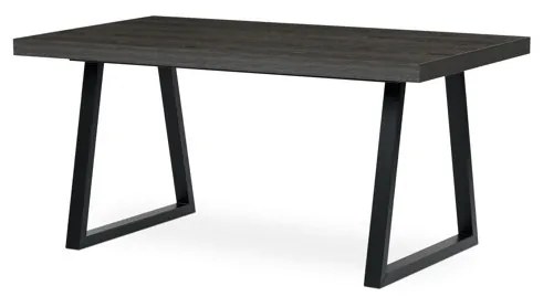 Bővíthető Étkezőasztal 160–240×90 cm, Laminált Szürke Tölgy. GREY
