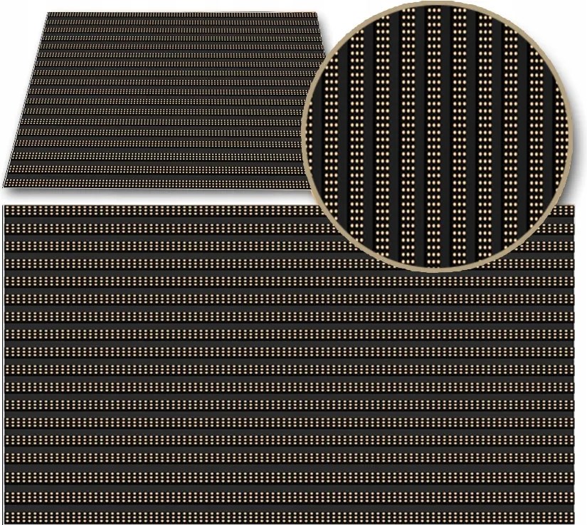 Lábtörlő Kültéri Szőnyeg Cipőajtó Alá Erős 45x70cm