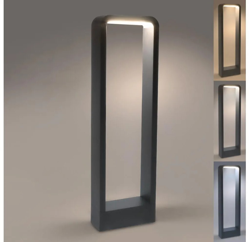 Brilagi-LED Kültéri lámpa BARI LED/7W/230V 3000/4000/6000K antracit IP54 50 cm