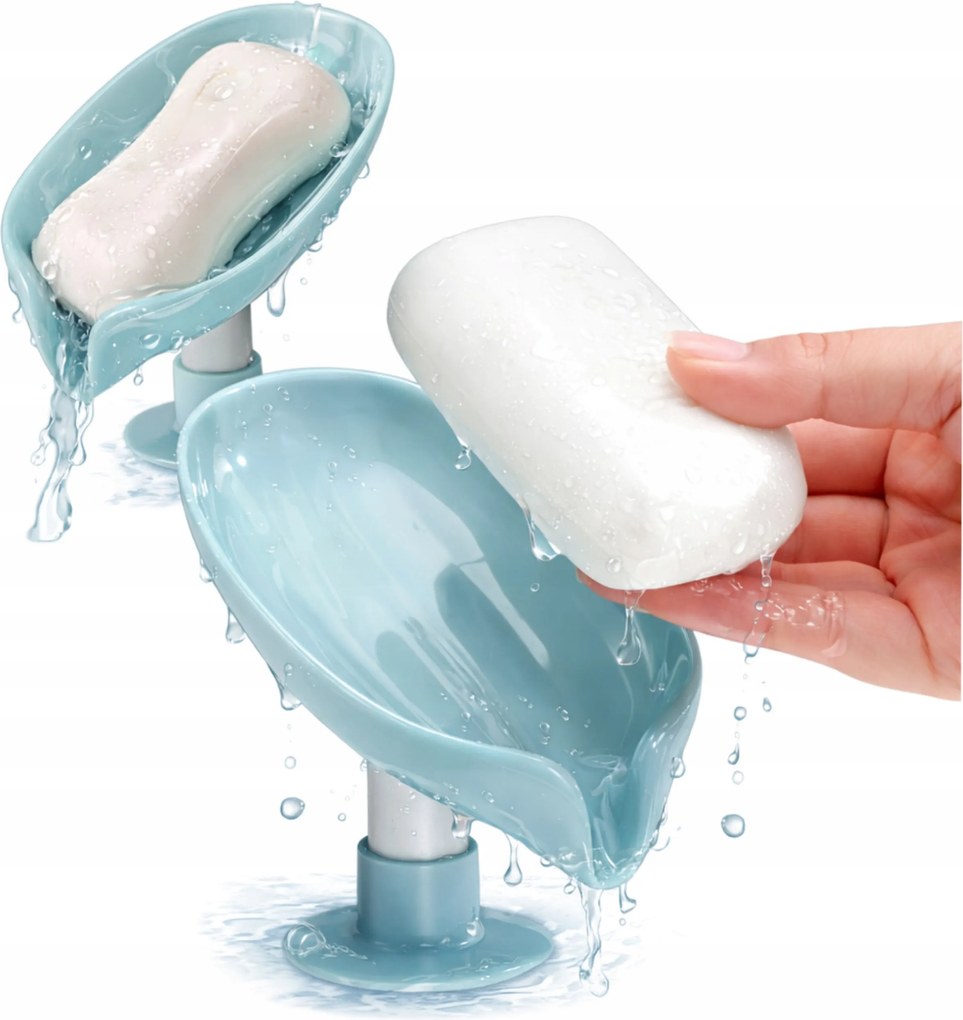 Szappantartó lefolyóval Szappantartó tapadókoronggal Csepegtető levél