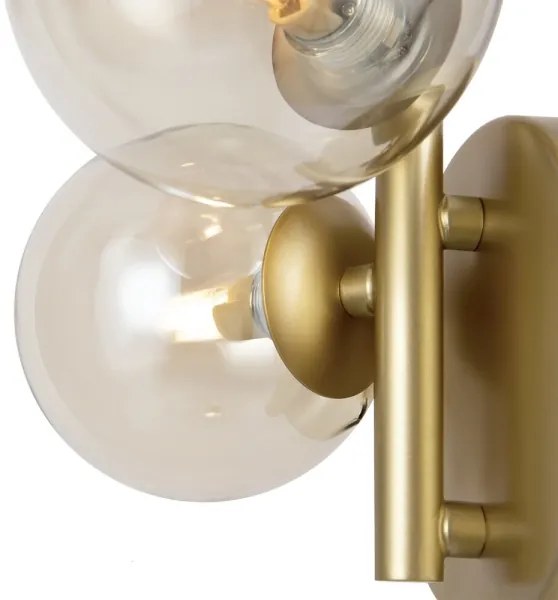 Maytoni MOD545WL-03G - Fali lámpa DALLAS 3xG9/28W/230V réz