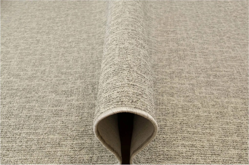 Hurkapálca Szőnyeg Ezüst Szürke Strapabíró Nappaliba Filc Alto 150x300 cm