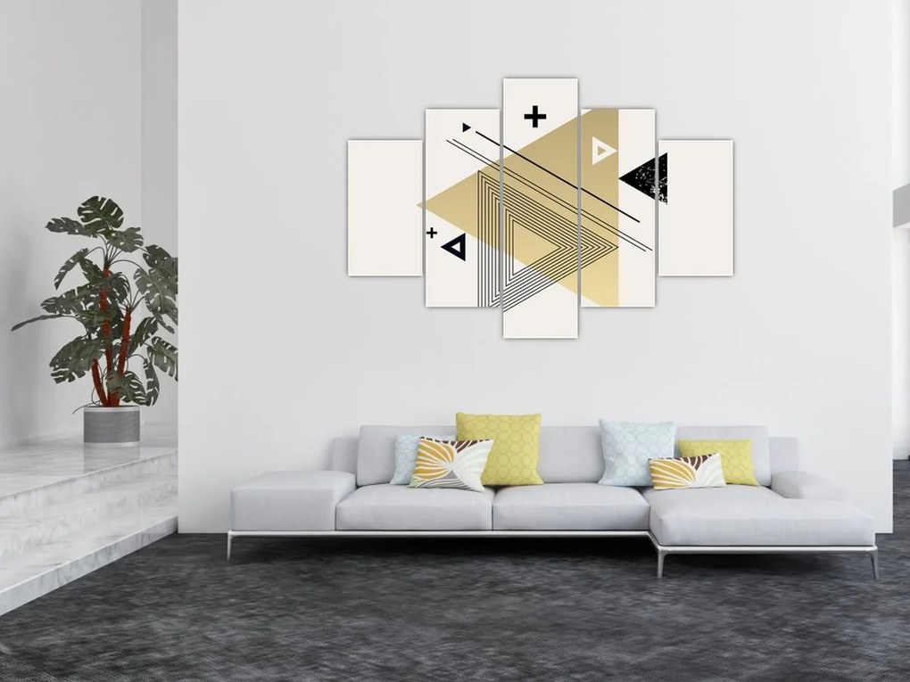 Kép - Geometriai formák N⁰4 (150x105 cm)